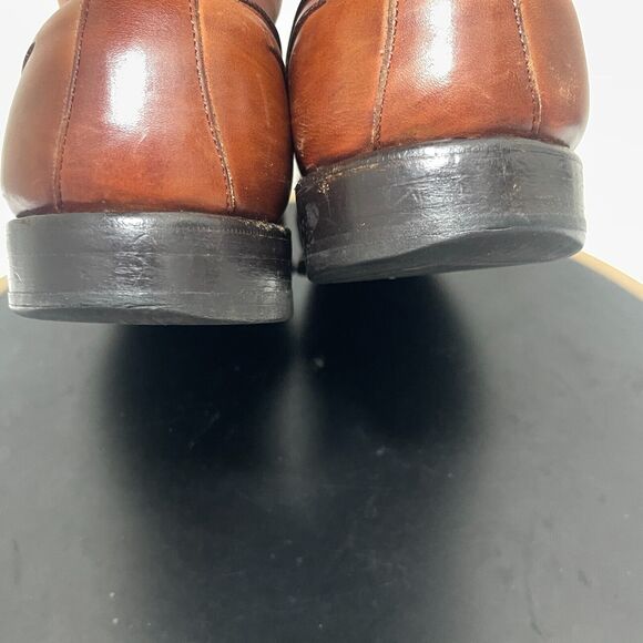 Allen Edmonds Tassel Loafers Men 7.5 B Leather Brown Business Classic‎ Preppy main image 10